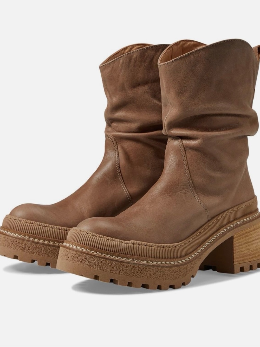 Free People Mel Slouch boots 9.5 MSRP $268 EEUC!